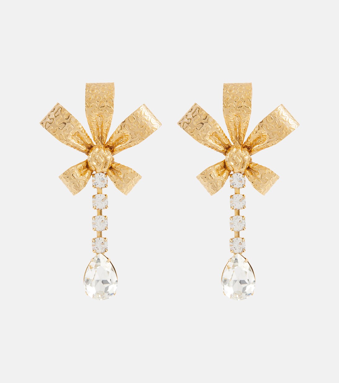 Hollis crystal-embellished drop earrings | Jennifer Behr