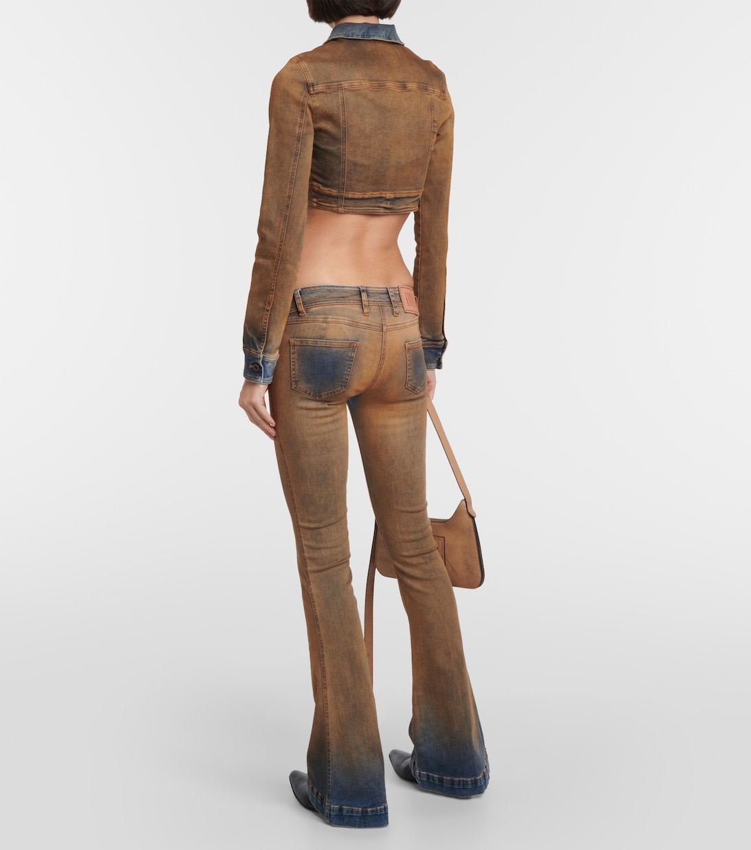 Harley low-rise flared jeans | KNWLS