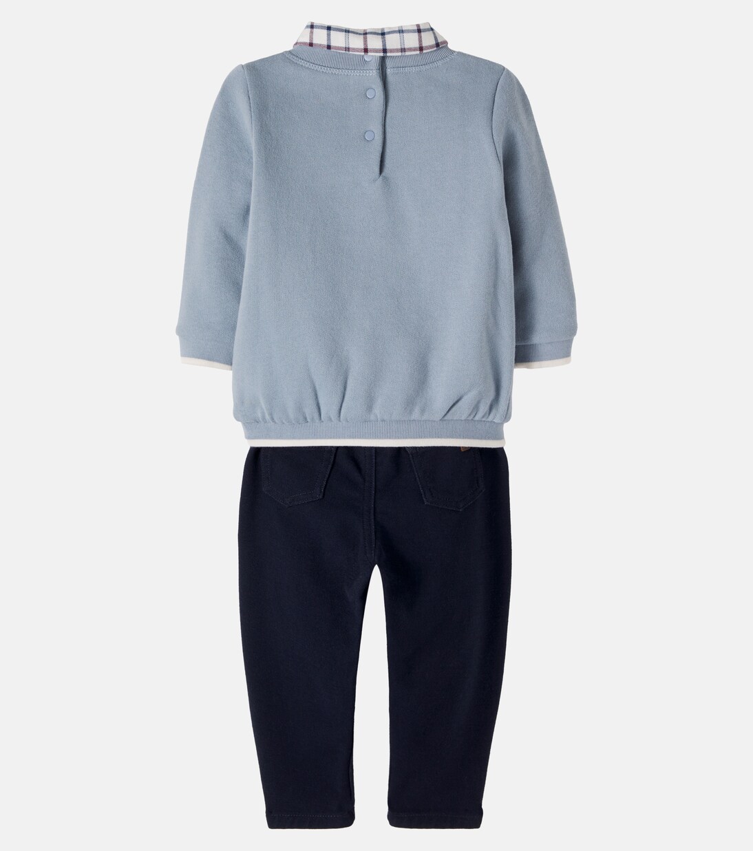 Baby set of sweatshirt, top, and pants | Tartine et Chocolat
