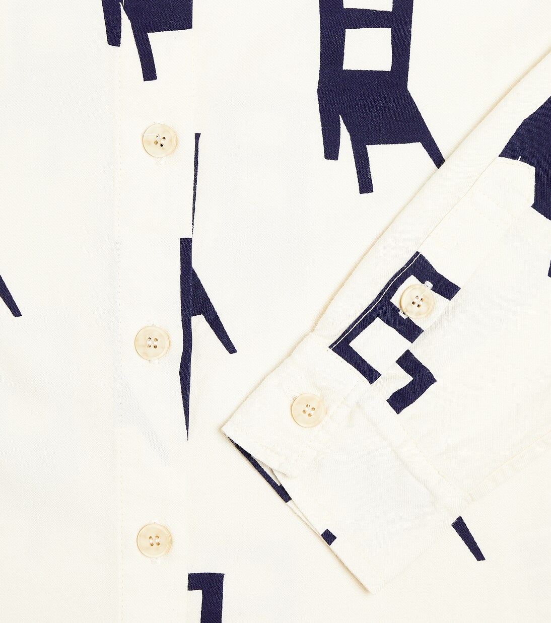 Have A Seat cotton-blend shirt | Bobo Choses