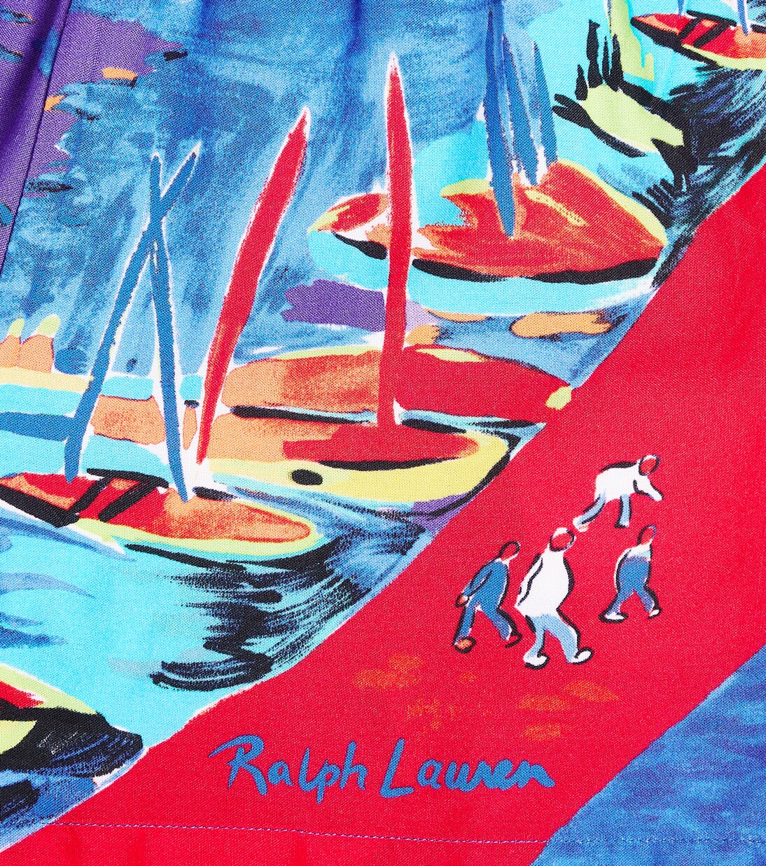 Printed jersey playsuit | Polo Ralph Lauren Kids