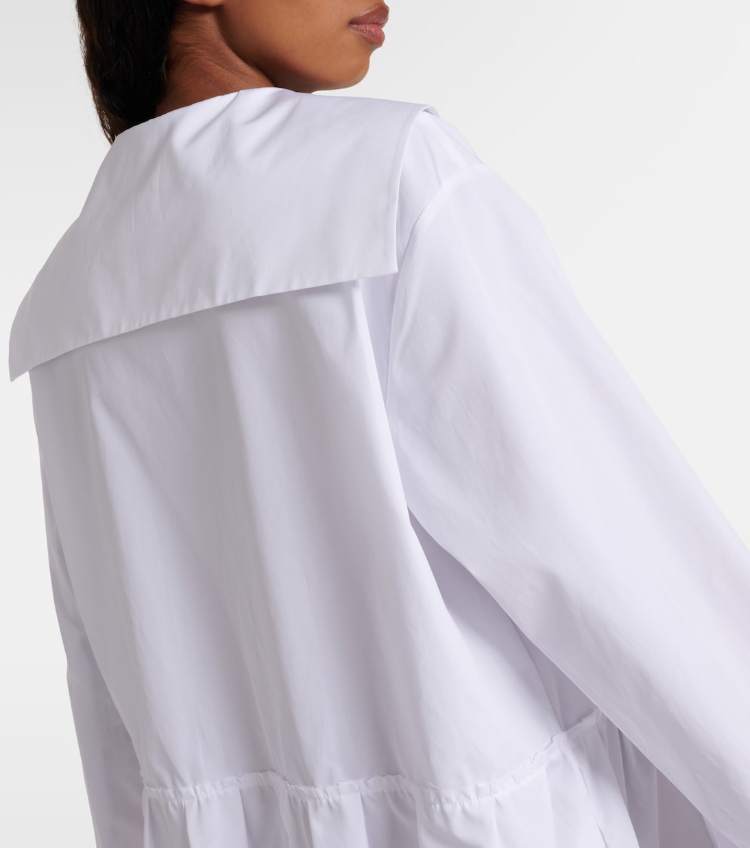 Robe chemise en coton | Miu Miu