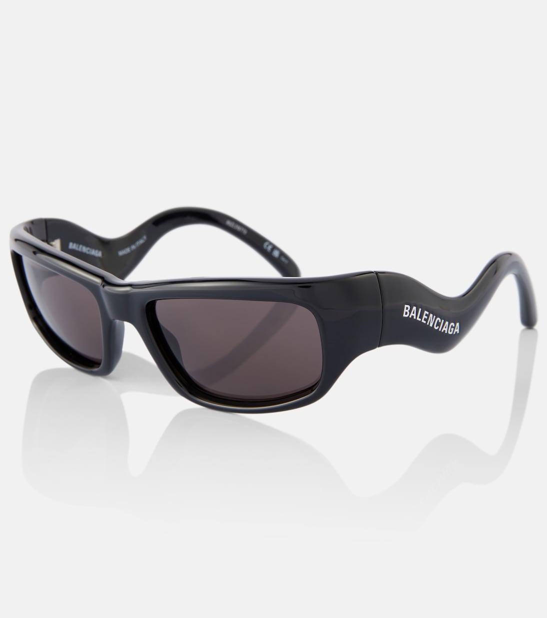 Hamptons rectangular sunglasses | Balenciaga