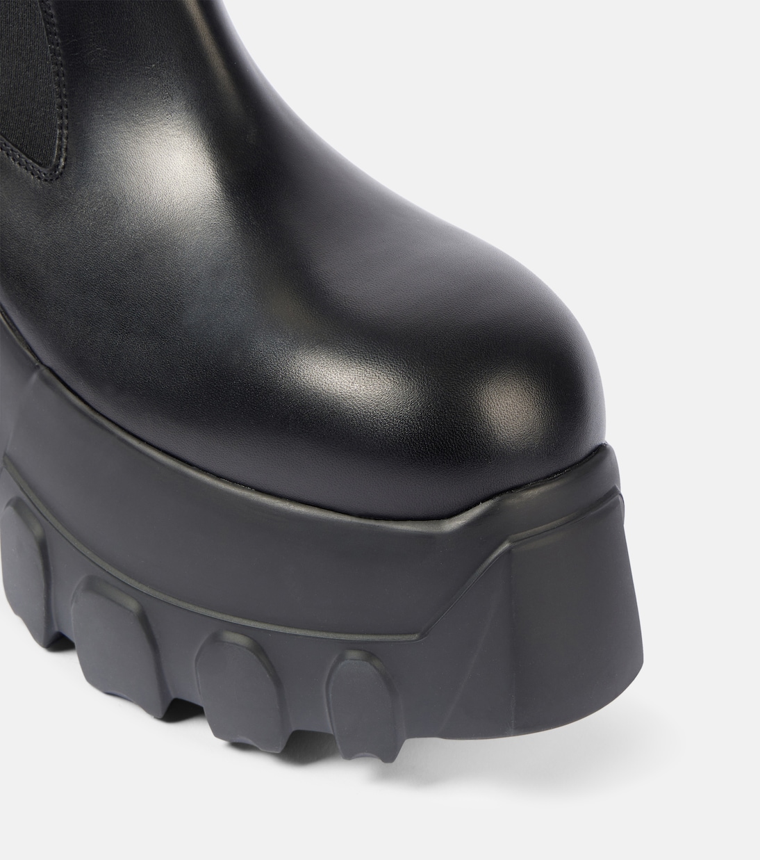 Mega Bumper Beatle leather Chelsea boots | Rick Owens