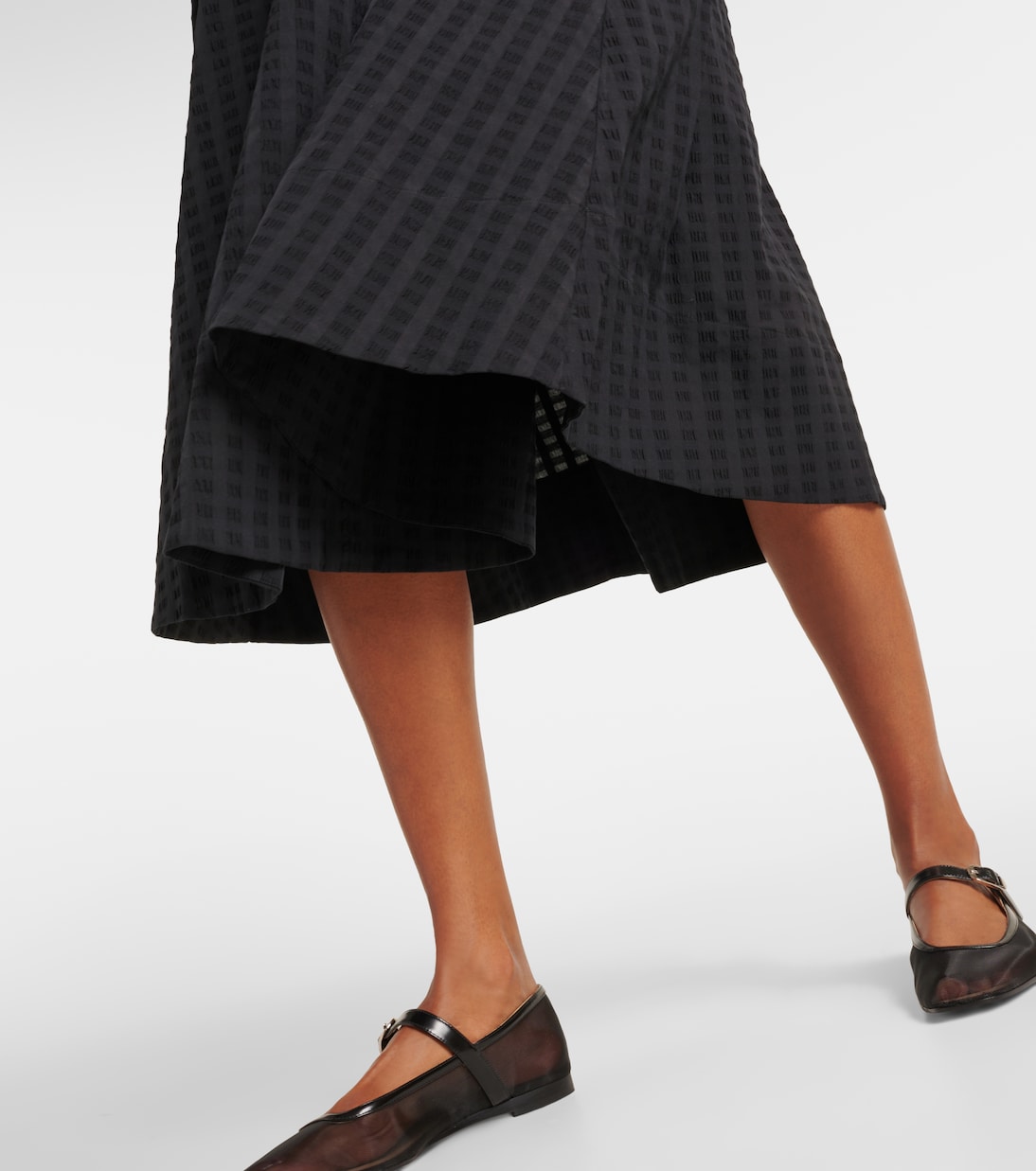 Robe midi Kate en coton | Asceno