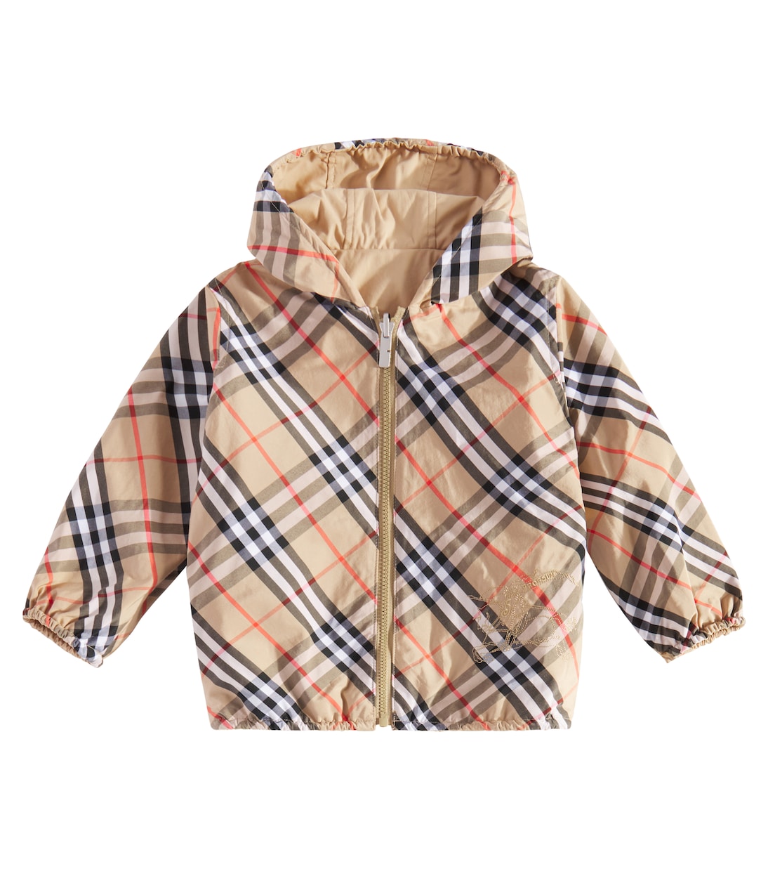 Burberry Check reversible technical jacket | Burberry Kids