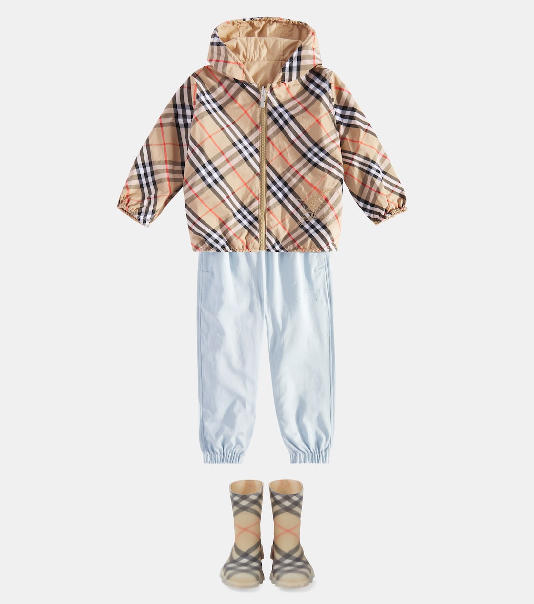 Burberry Check reversible technical jacket | Burberry Kids