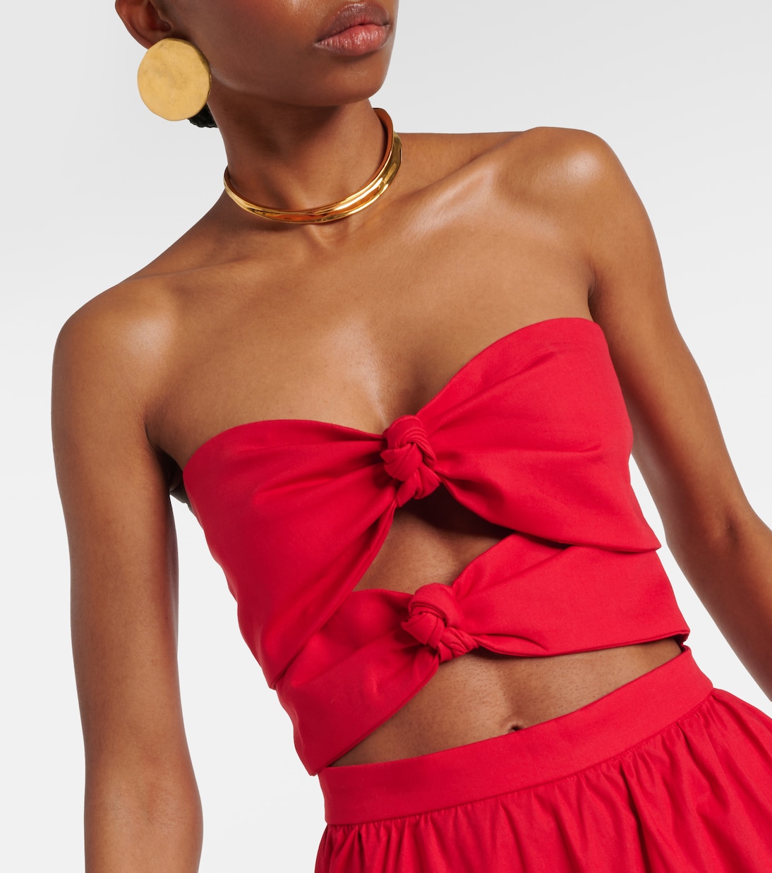 Robe longue en coton | Adriana Degreas