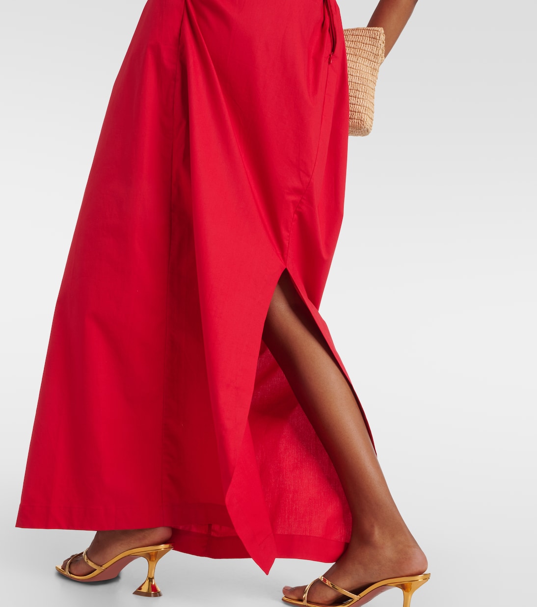 Robe longue en coton | Adriana Degreas