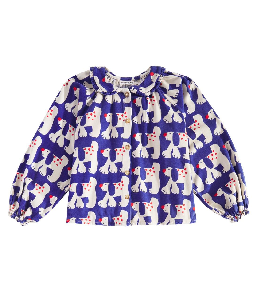 Fairy Dog cotton-blend blouse | Bobo Choses