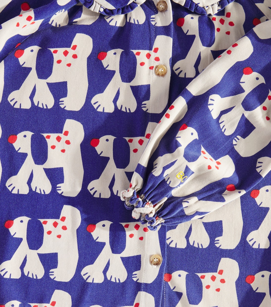 Fairy Dog cotton-blend blouse | Bobo Choses