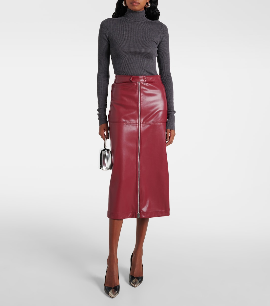 Jupe midi Bianca | Simkhai