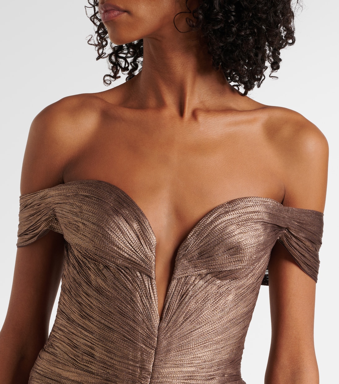 Robe longue Tia en soie | Maria Lucia Hohan