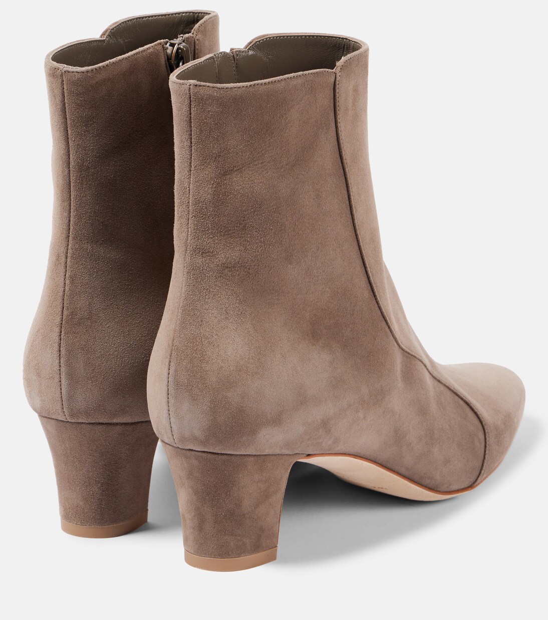 Myconia 50 suede booties | Manolo Blahnik