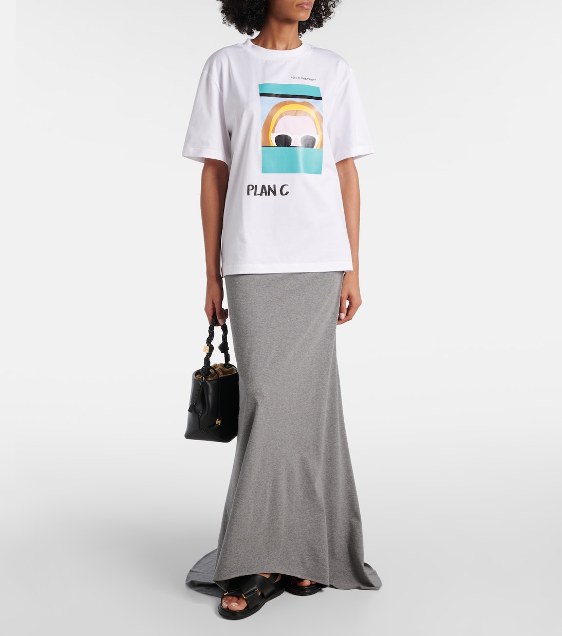 Maxirock aus Baumwolle | Plan C