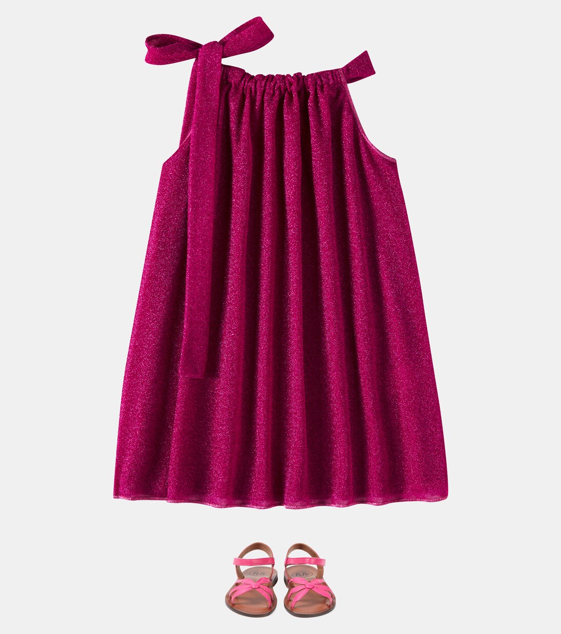 Lumière lamé dress | Oséree Kids