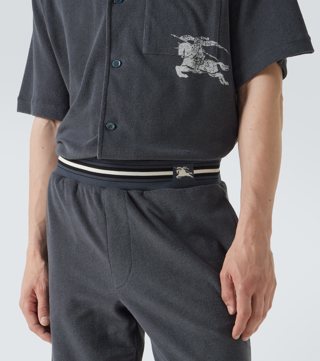 EKD cotton terry shorts | Burberry
