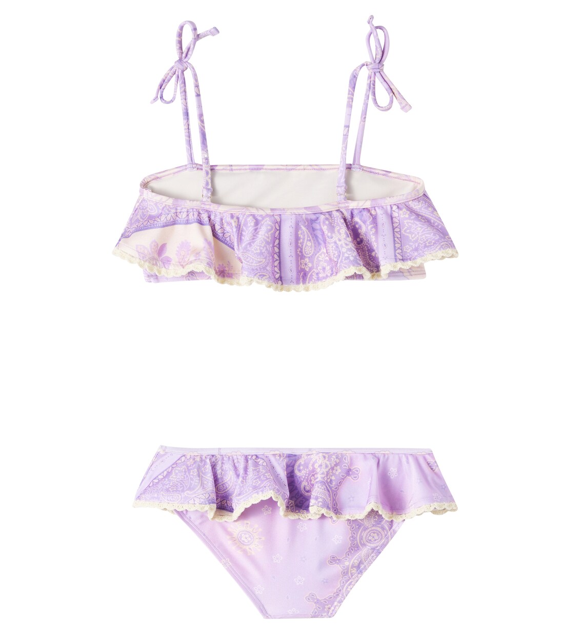 Lucky paisley ruffled bikini | Zimmermann Kids