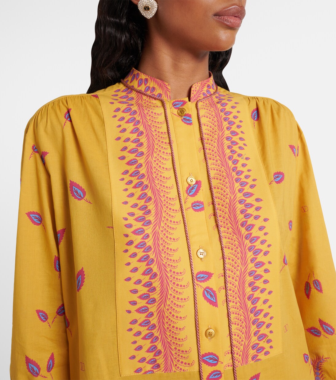 Minikleid Voyage Imaginaire aus Musselin | Valentino