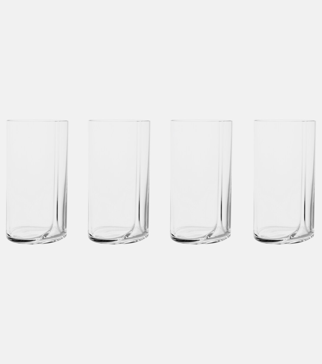 Hew set of 4 highball glasses | Zaha Hadid Design