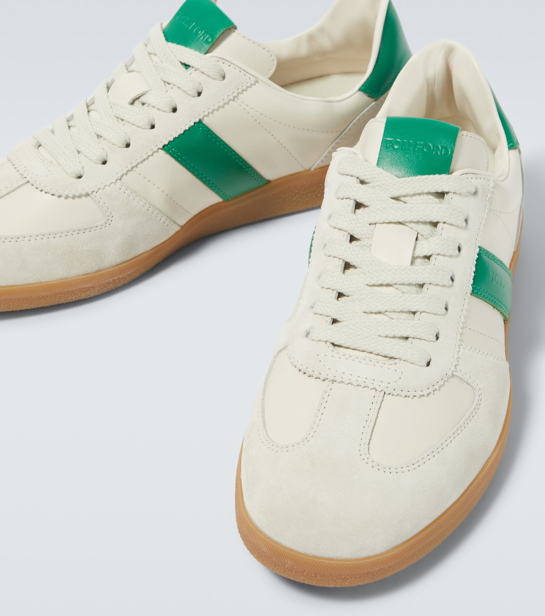 Sneakers in pelle con suede | Tom Ford