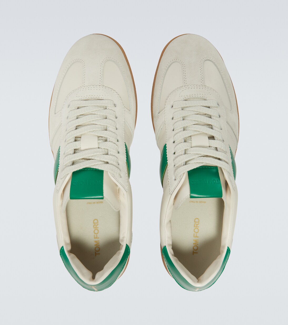Sneakers in pelle con suede | Tom Ford