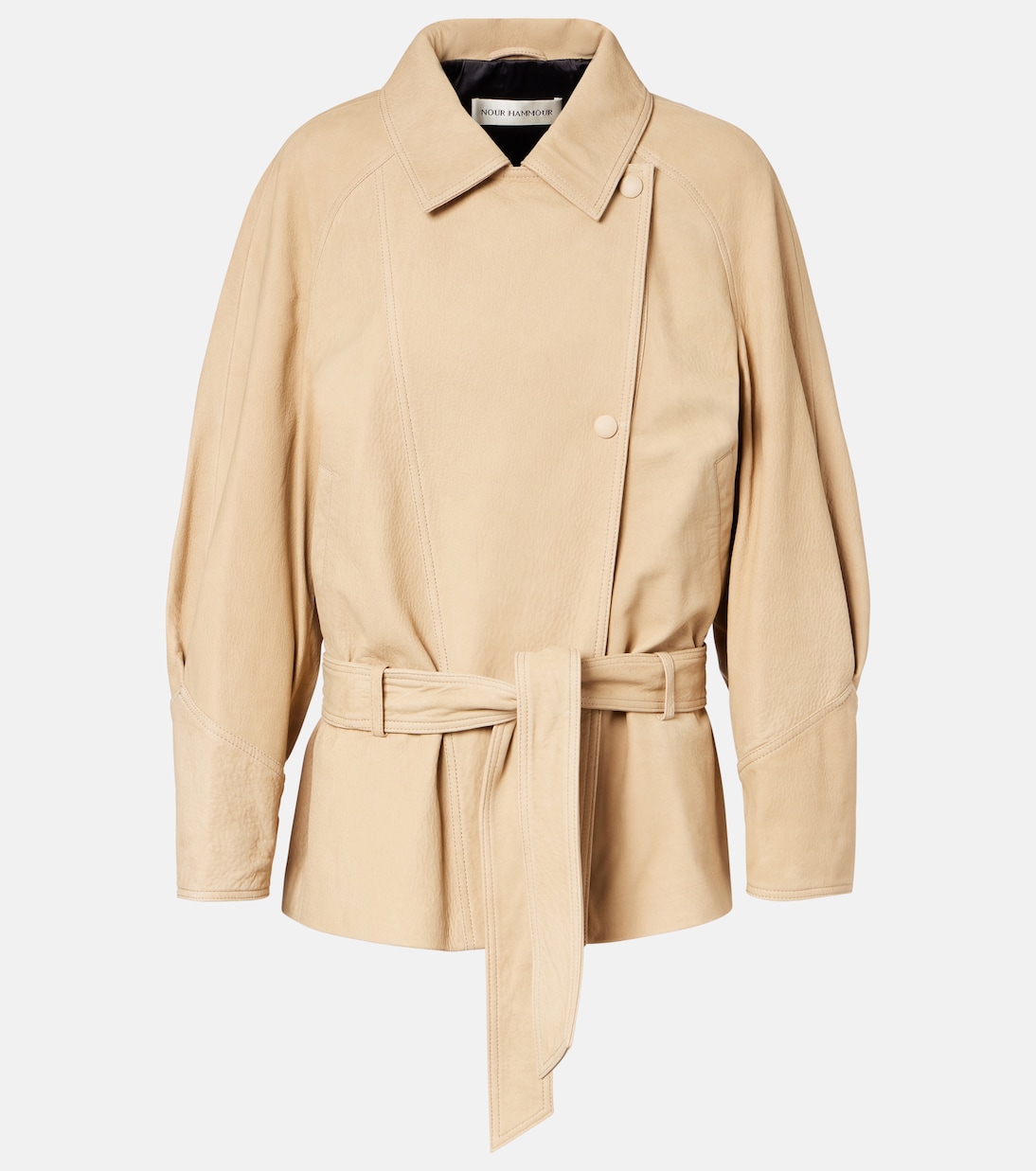 Buffy leather jacket | Nour Hammour