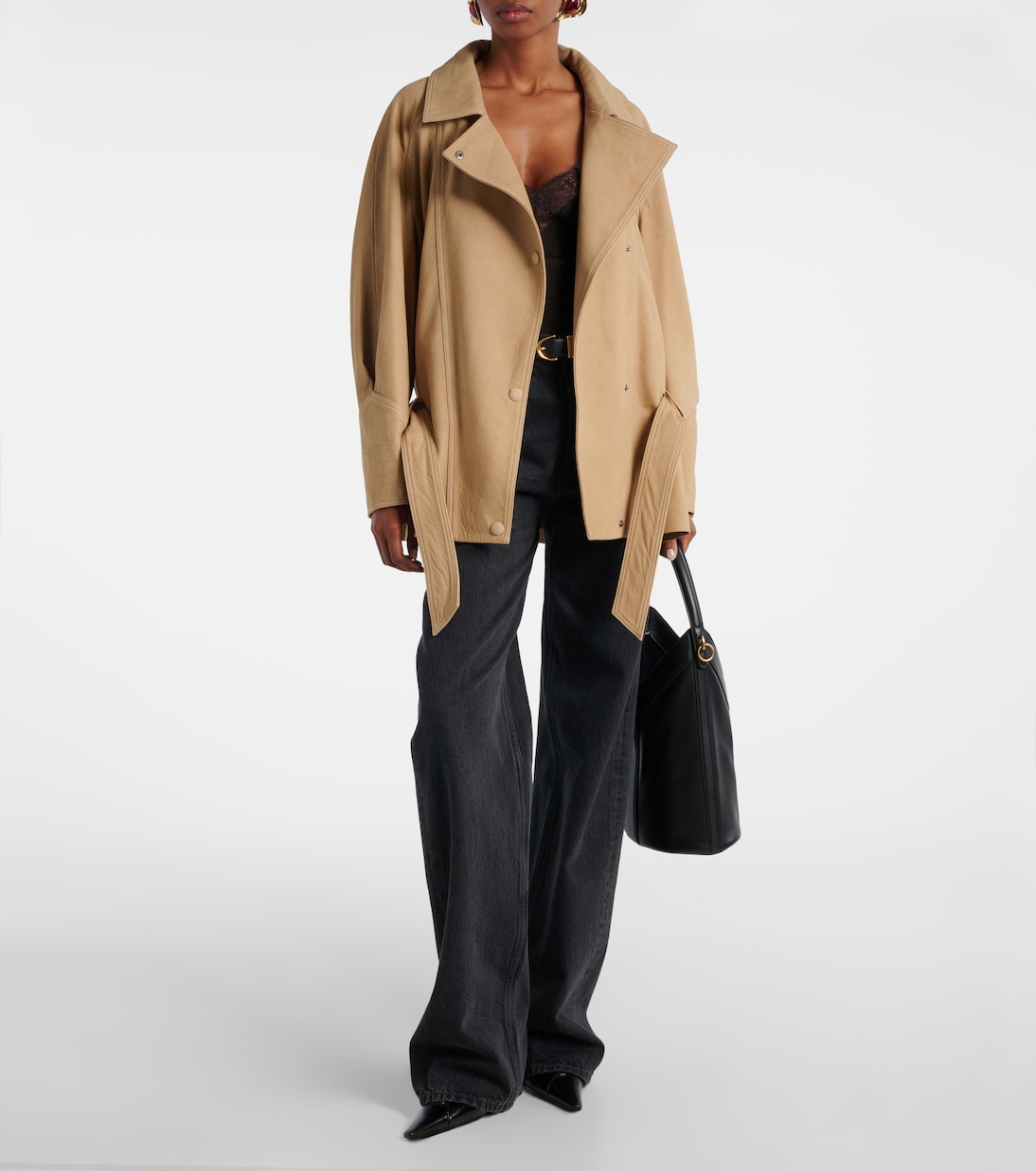 Buffy leather jacket | Nour Hammour