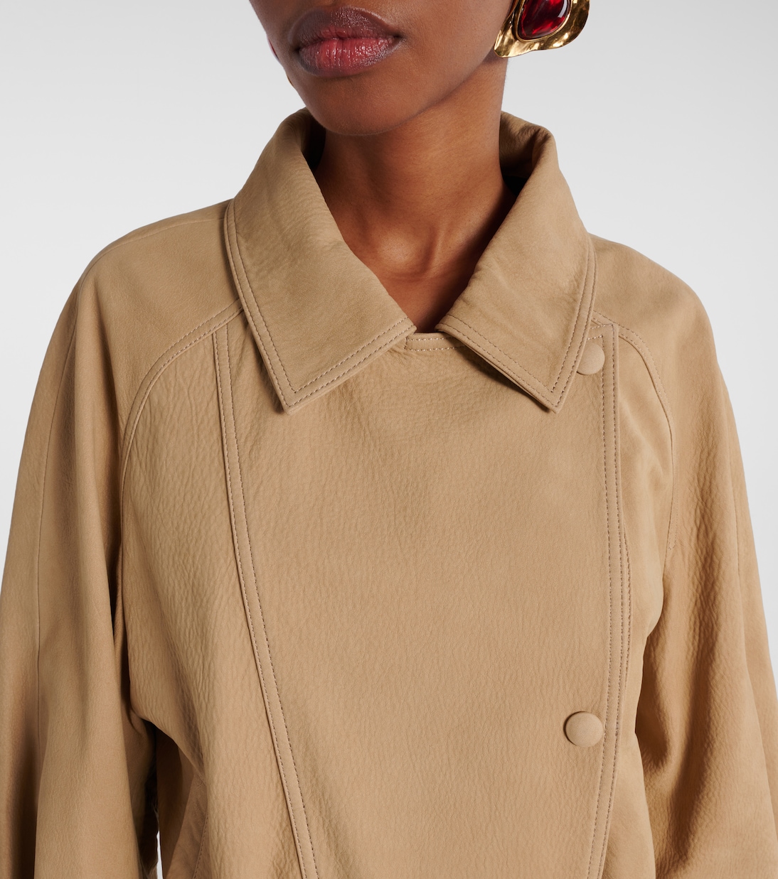 Buffy leather jacket | Nour Hammour