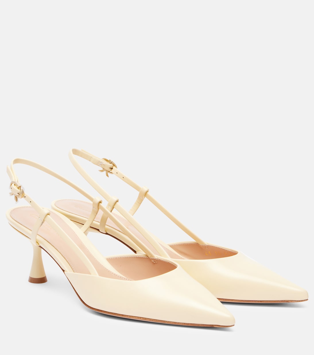 Ascent 55 leather slingback pumps | Gianvito Rossi