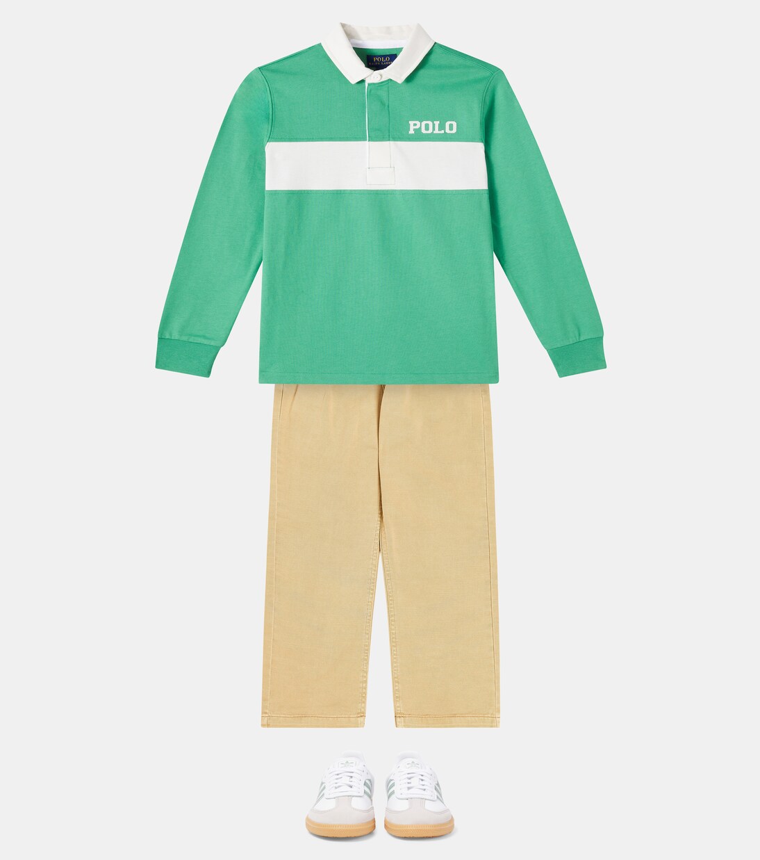 Patch-appliqué cotton polo sweater | Polo Ralph Lauren Kids