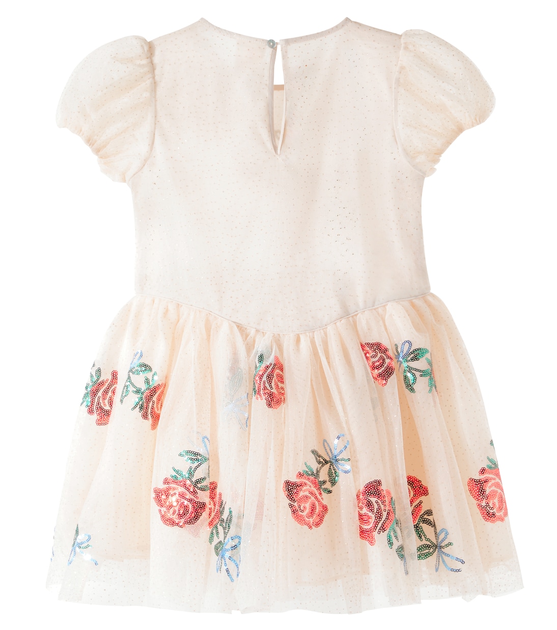 Verziertes Kleid aus Tüll | Konges Sløjd