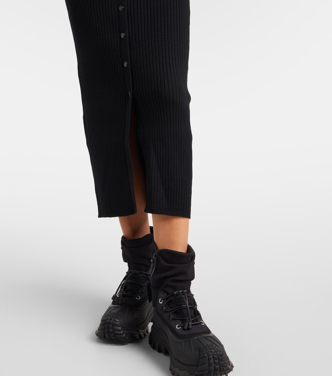 x EE72 by Edward Enninful sweater dress | Moncler Genius