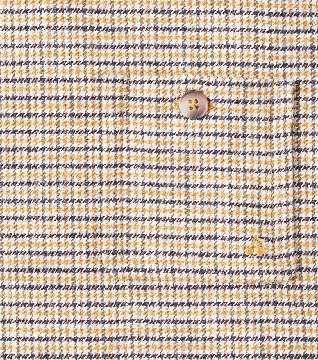 Jinette棉质与羊毛混纺连衣裙 | Bonpoint