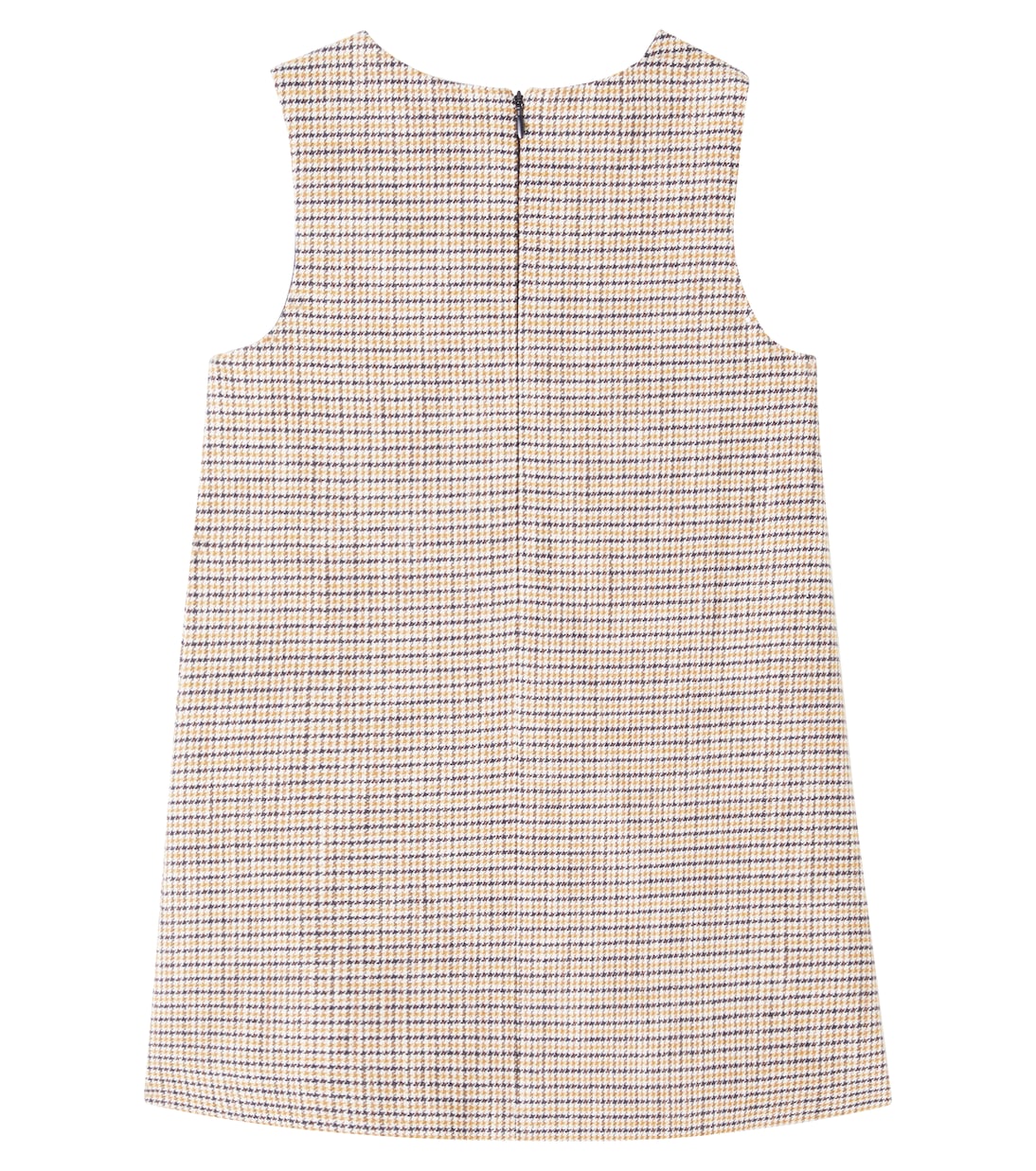 Jinette棉质与羊毛混纺连衣裙 | Bonpoint