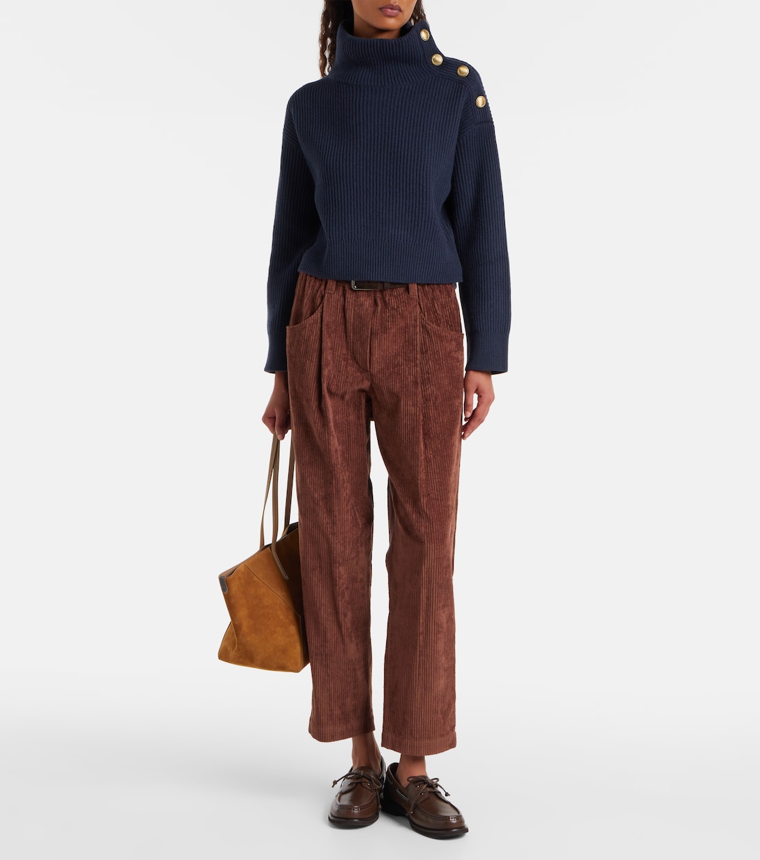 Wool, cashmere, and silk sweater | Brunello Cucinelli