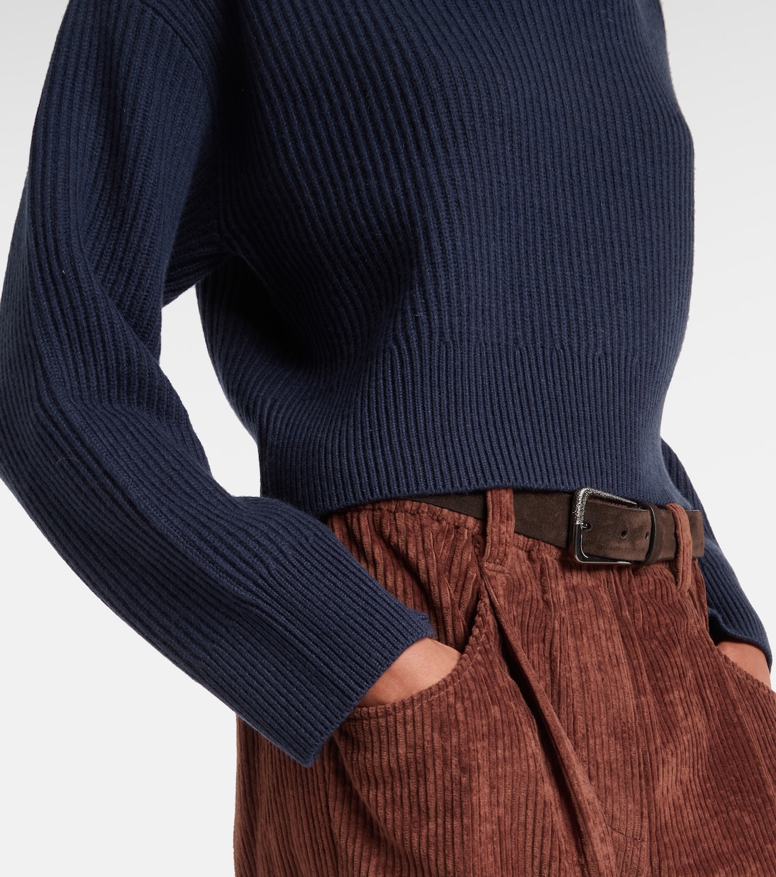 Wool, cashmere, and silk sweater | Brunello Cucinelli