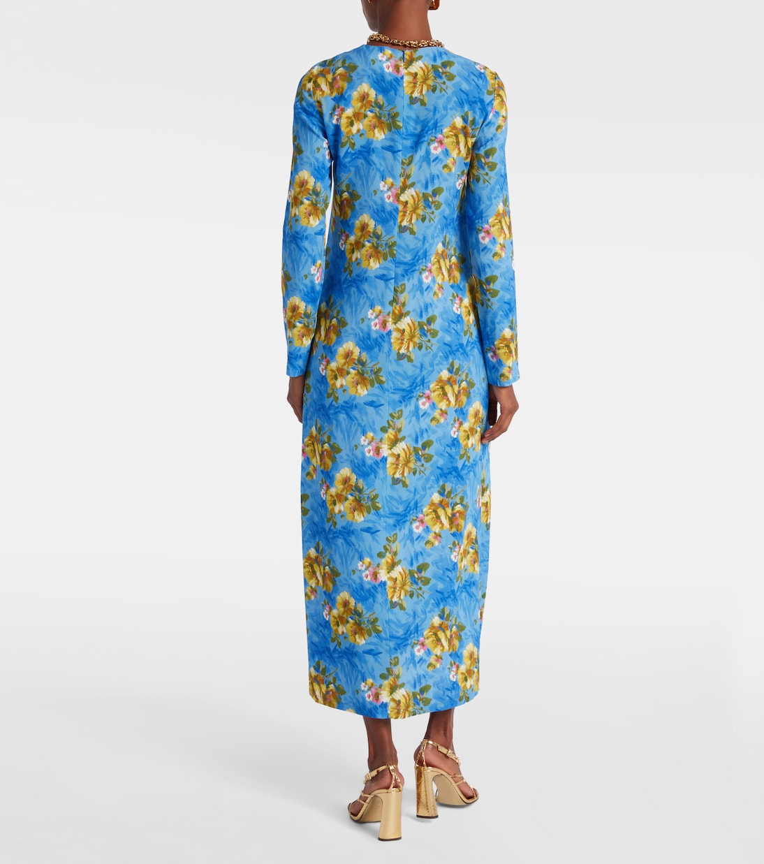 Swing floral maxi dress | La DoubleJ