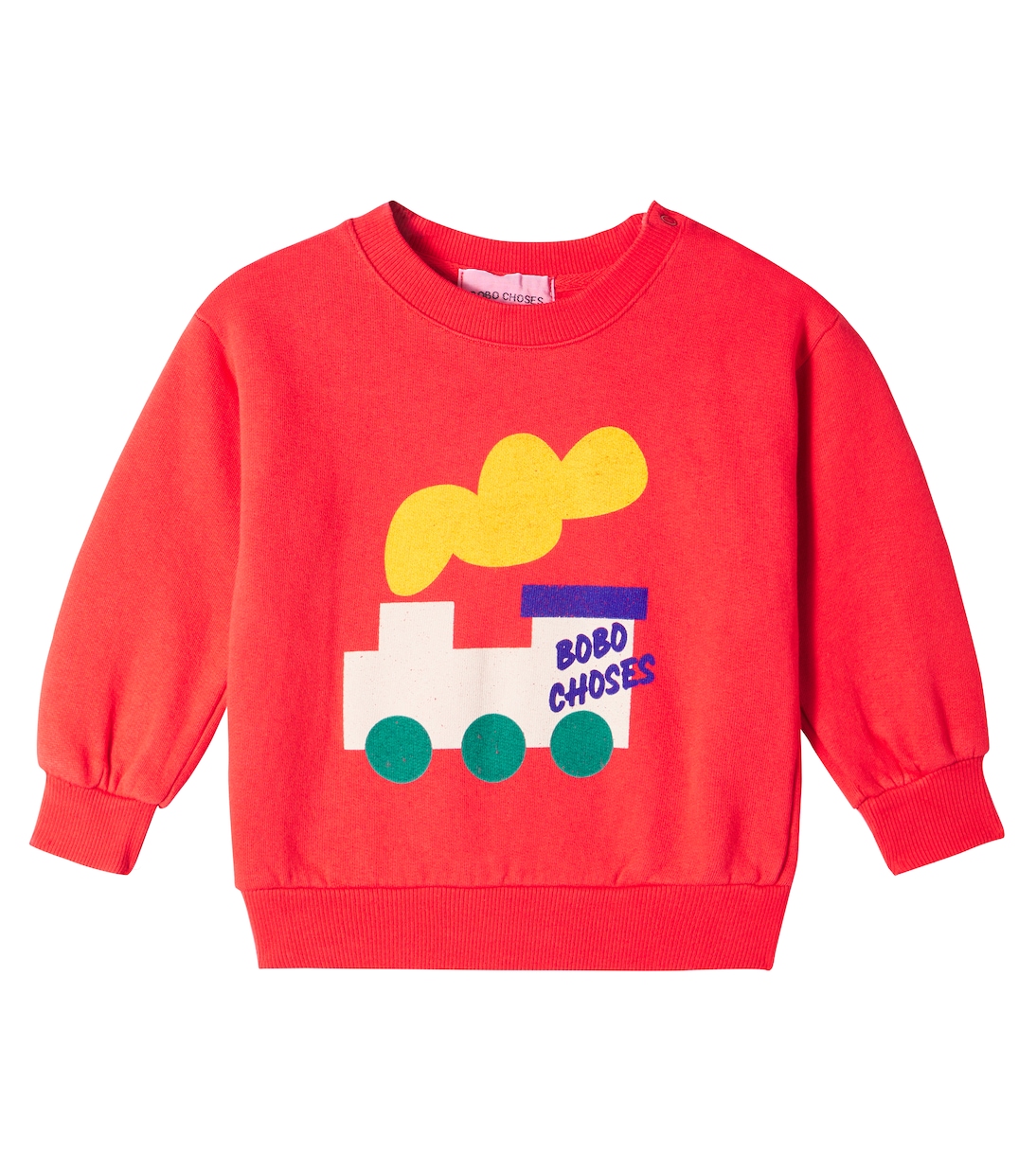Baby Bobo Choo Choo cotton sweatshirt | Bobo Choses