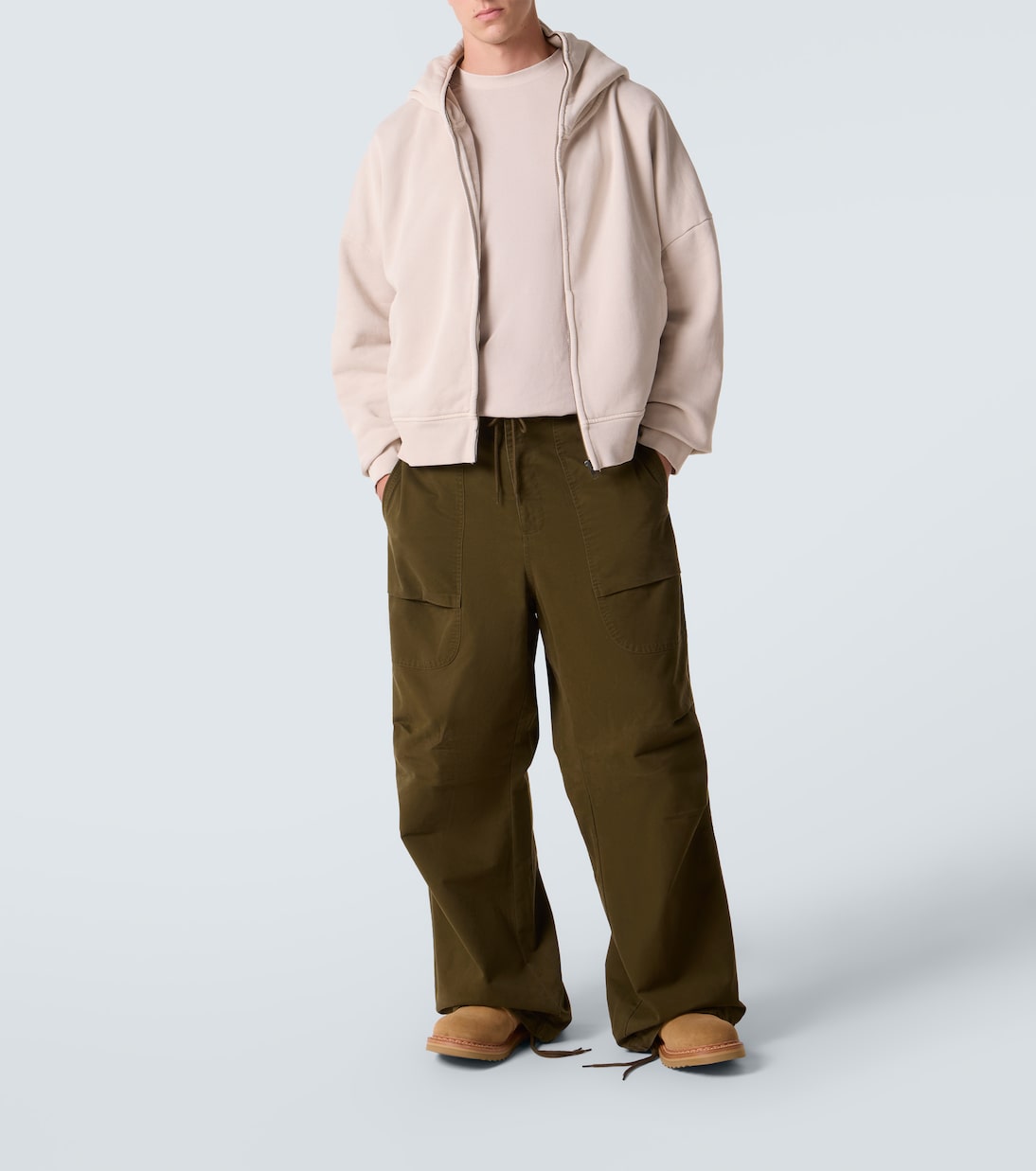 Barren cotton cargo pants | Entire Studios