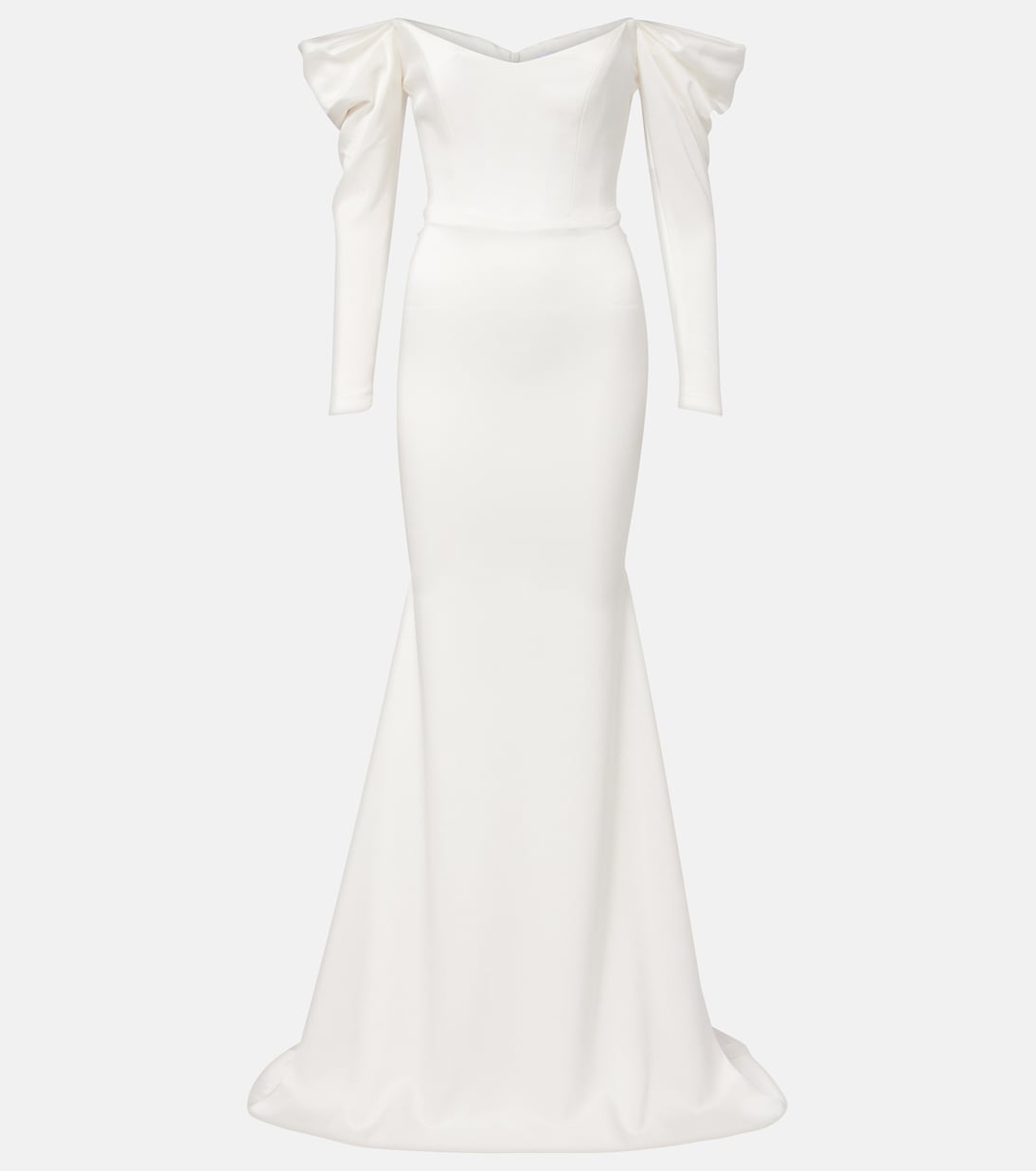 Bridal Bustier-Robe aus Satin | Alex Perry