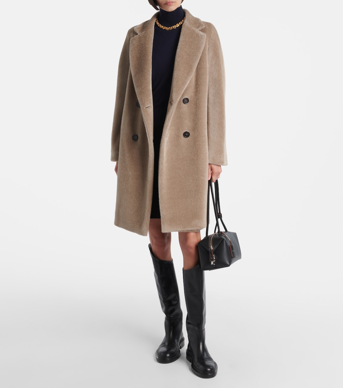 Roseto alpaca and wool coat | 'S Max Mara