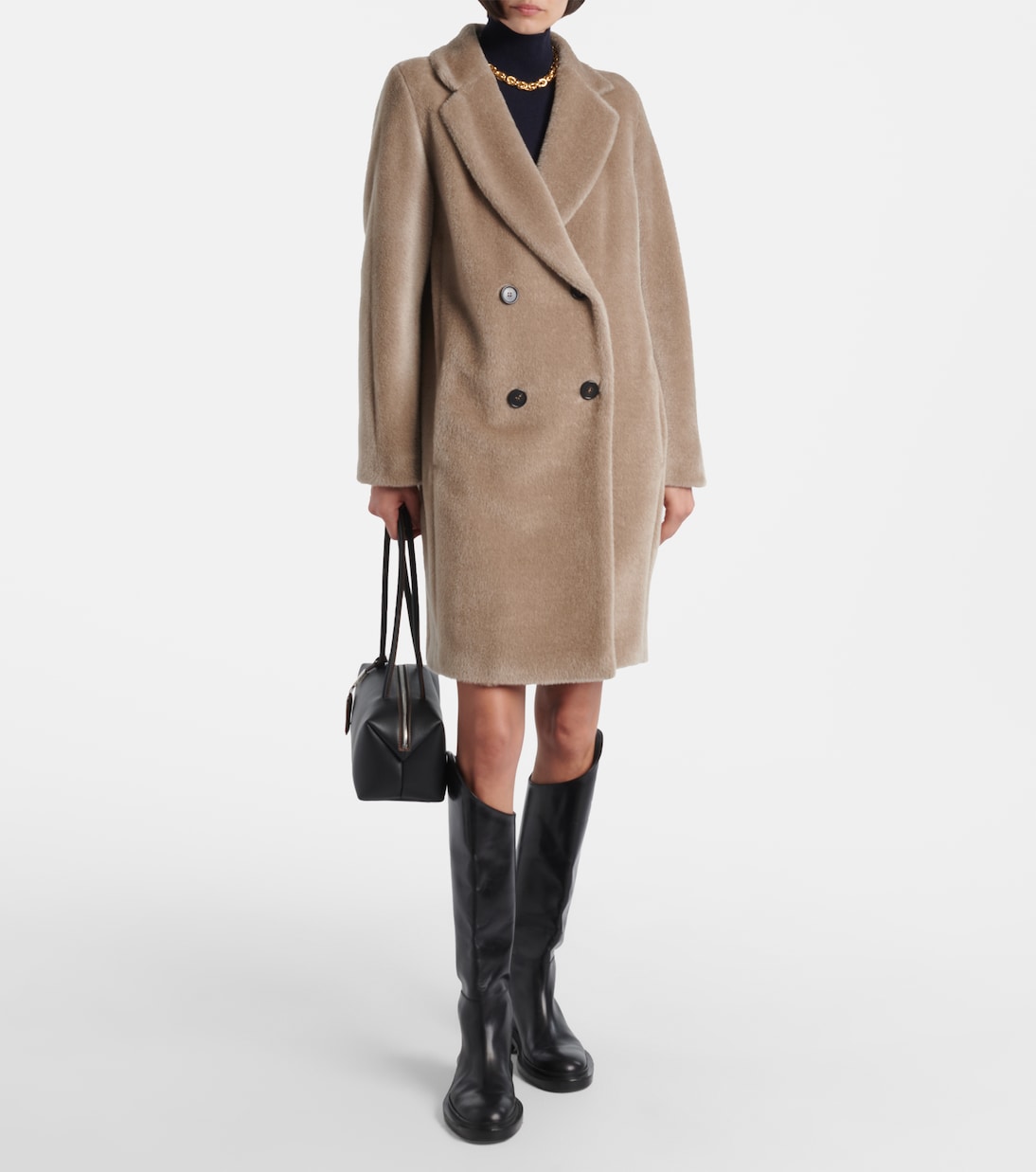 Roseto alpaca and wool coat | 'S Max Mara