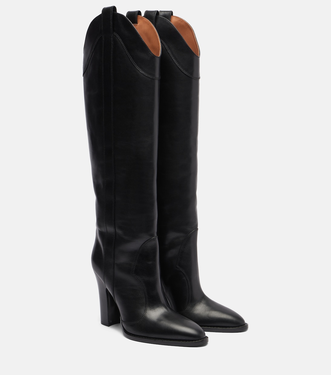 Lavinia 100 leather knee-high boots | Paris Texas