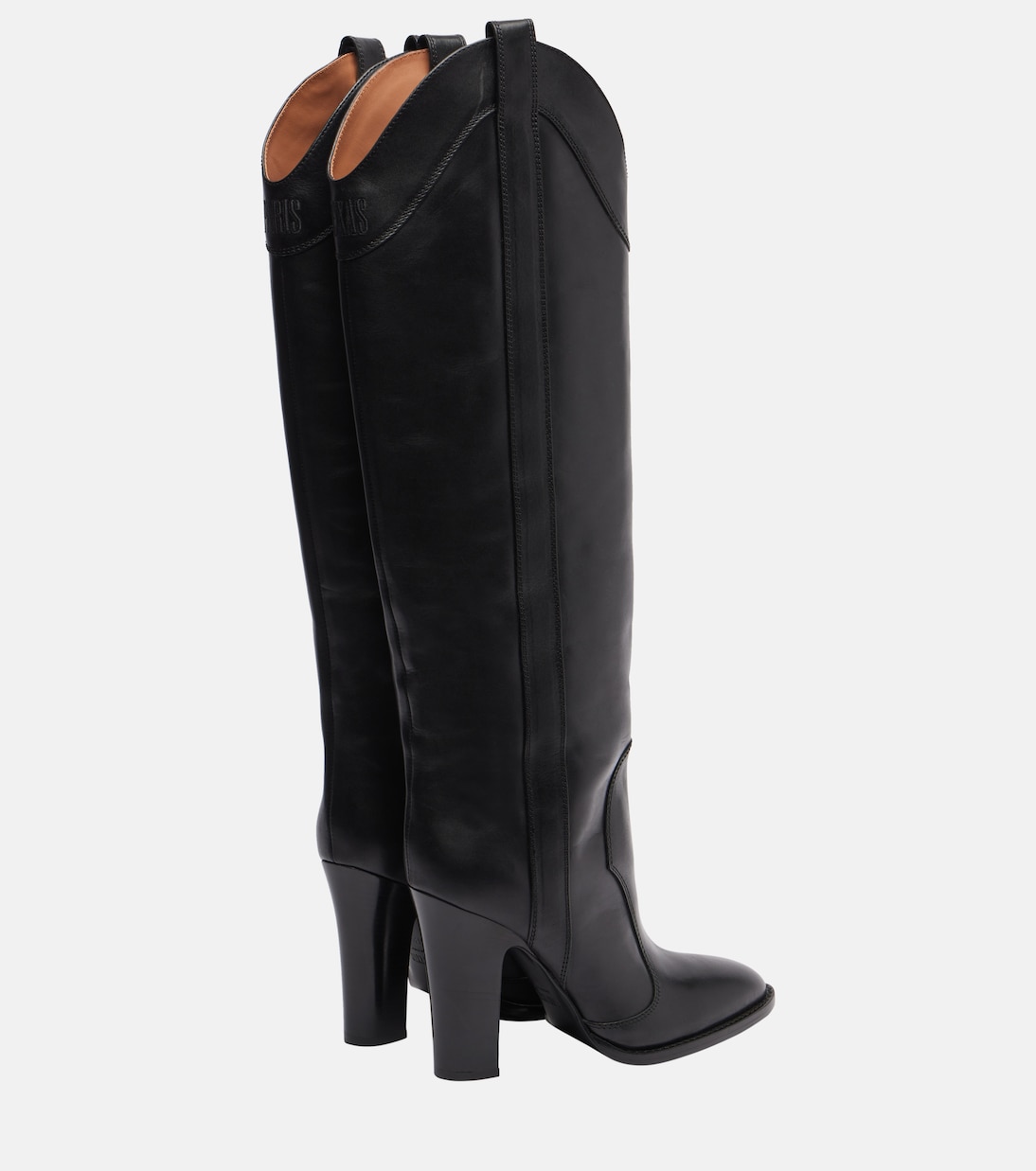 Lavinia 100 leather knee-high boots | Paris Texas