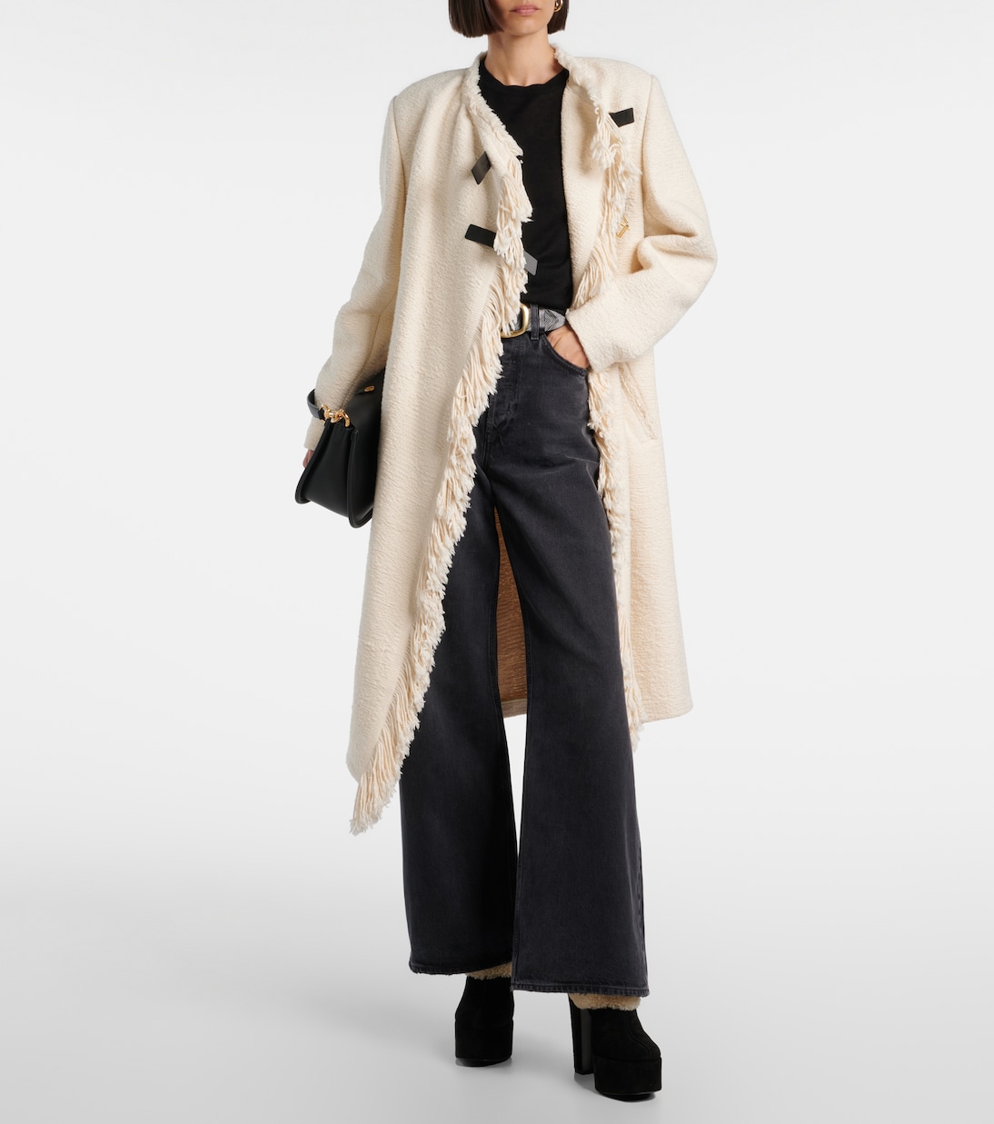 Malena 145 suede platform mules | Paris Texas