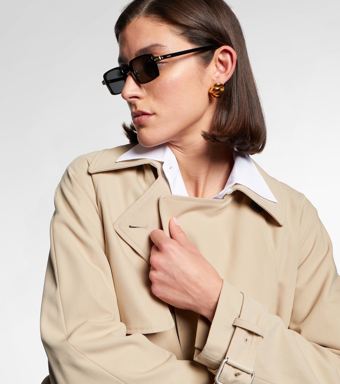 Signature C rectangular sunglasses | Cartier Eyewear Collection