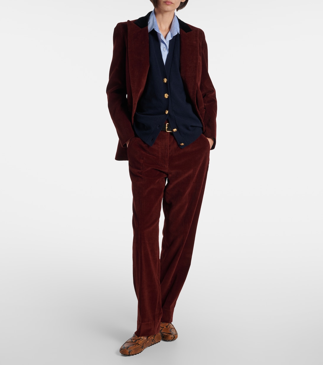 Gommino snake-effect leather driving shoes | Tod's