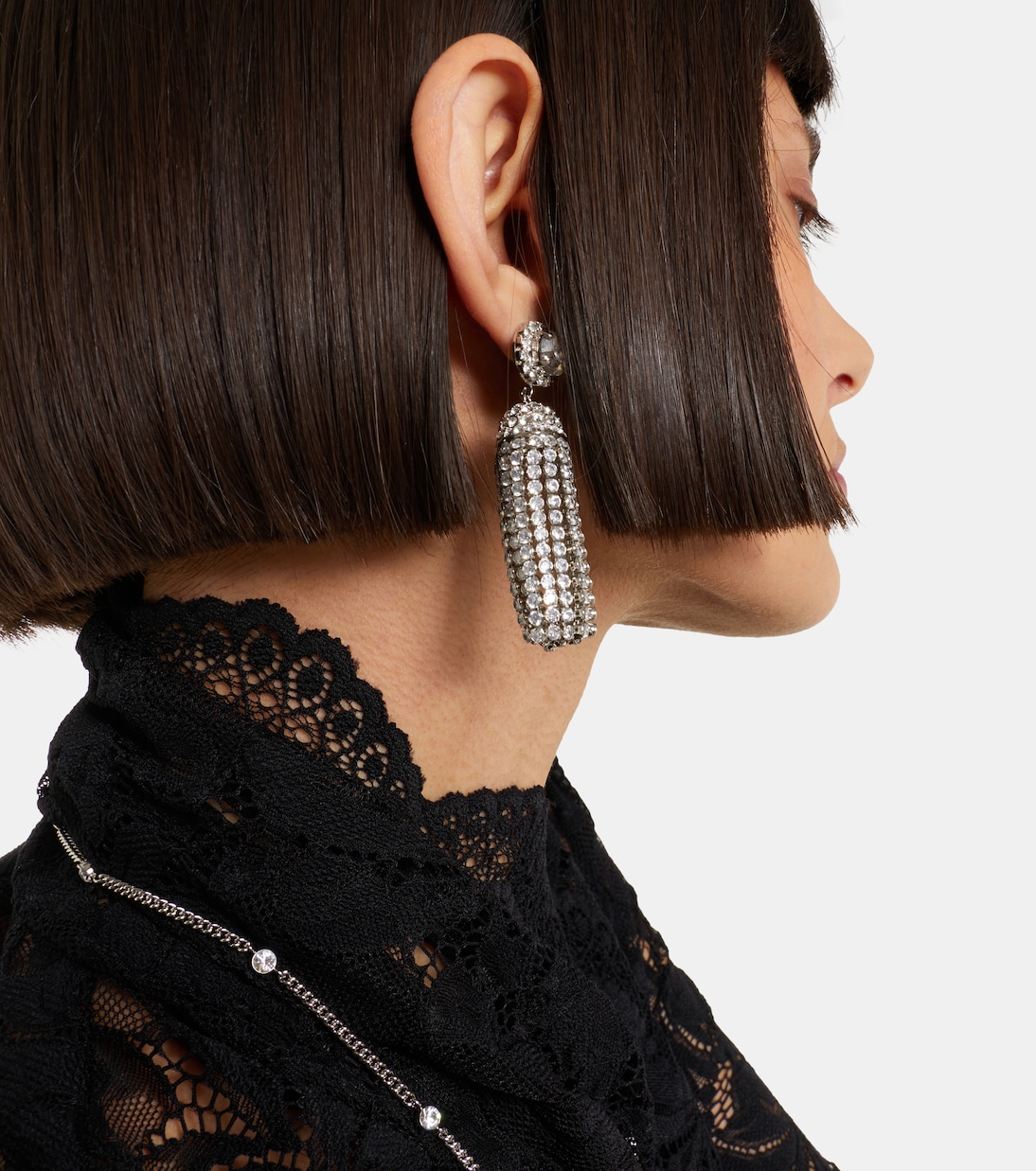 Ohrringe mit Kristalle | Rabanne