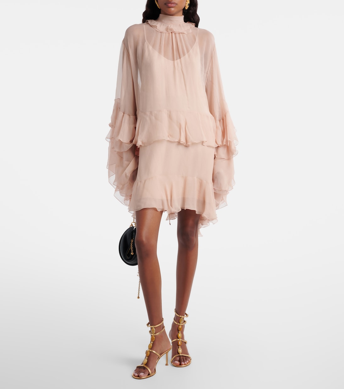 Shanti 70 embellished leather sandals | Gianvito Rossi